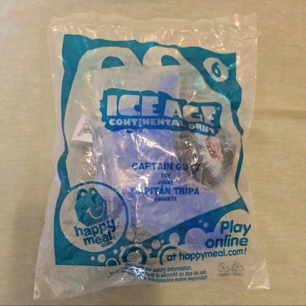 McDonald's Ice Age Continental Drift #6 Captain Gutt